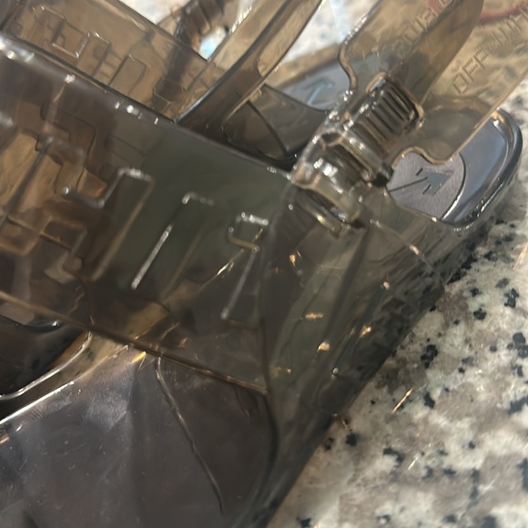 Off-White Transparent Black Sandals - Picture 16 of 17